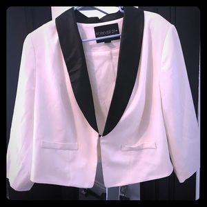 Black and White Blazer